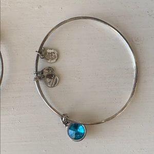 Alex and ani bracelet December stone